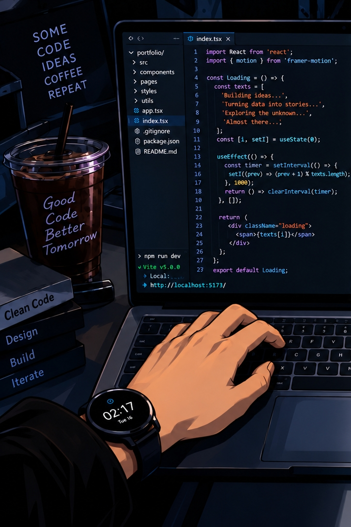 Coding side of Hanchen’s homepage